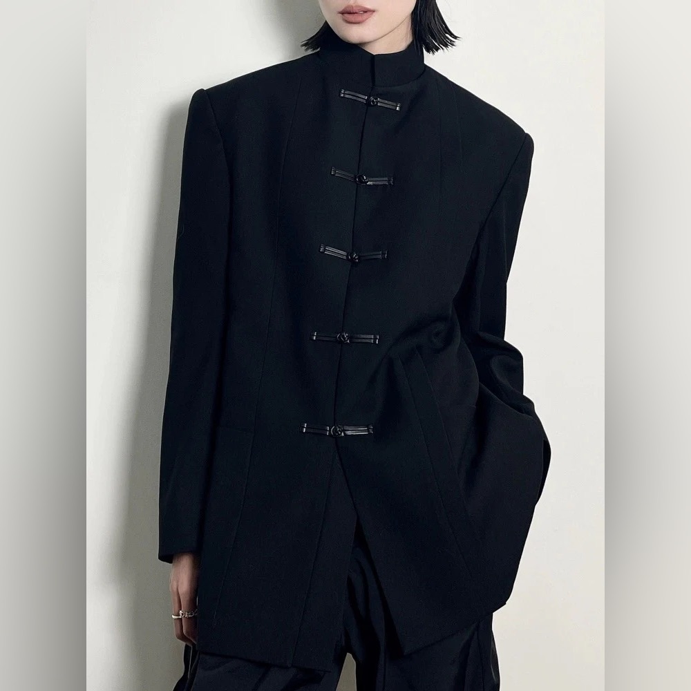 Black Formal Qipao Jacket
